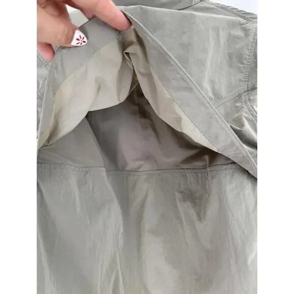 Lululemon Jacket Womens 4 Lightweight Hooded Windbreaker Full Zip Drawstring - Picture 8 of 8